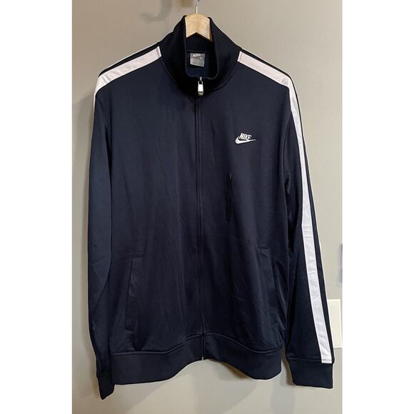 Vintage Y2K Nike Jacket Zip Up‎ Track Athletic Streetwear Athleisure XL New - Picture 1 of 9